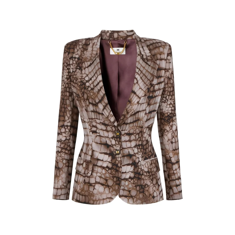 Elisabetta Franchi Giacca Brown - Women