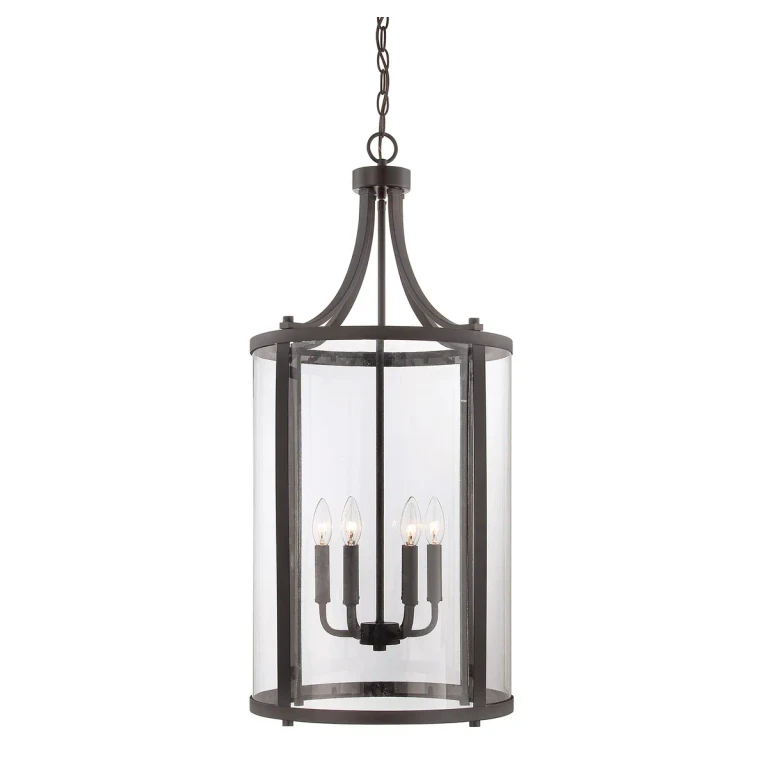 Savoy House Penrose 6-Light Foyer Lantern in English Bronze - 7-1041-6-13