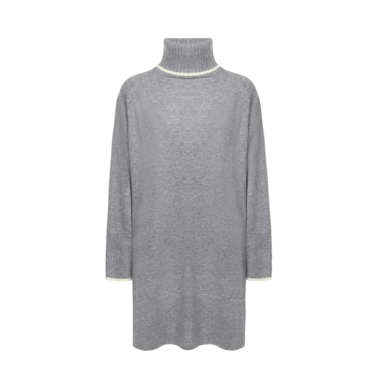 Pinko Short Wool And Cashmere Dress