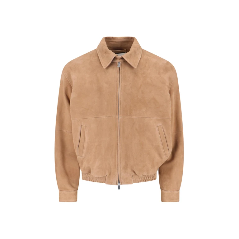 TONYWACK Jackets Beige Goat Leather - Men
