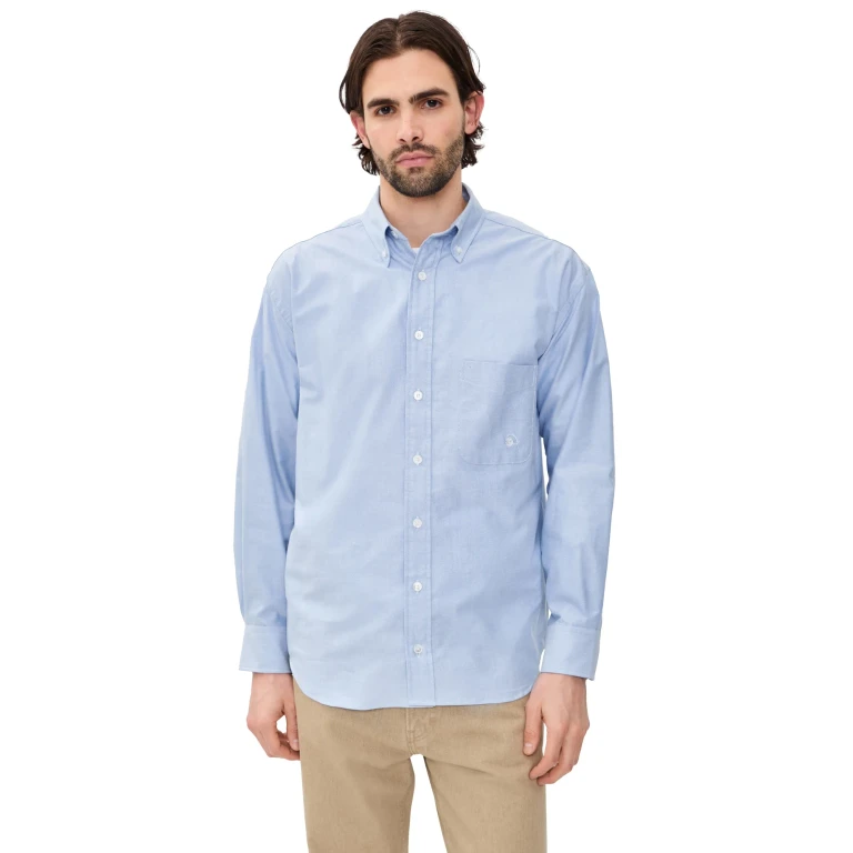 Logo Oxford Shirt White M