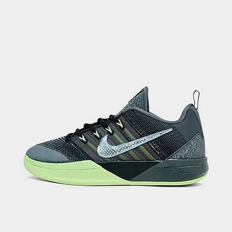 Nike Big Kids Sabrina 3 Basketball Shoes in Iron Grey/Aluminum/Barely Volt Size: 3.5