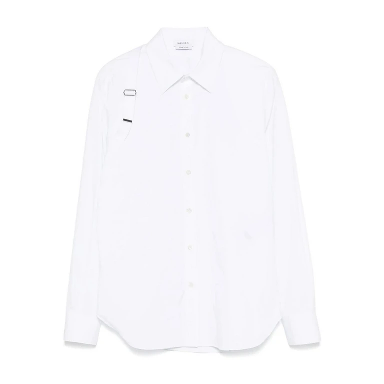 Alexander McQueen 男士蓝色衬衫