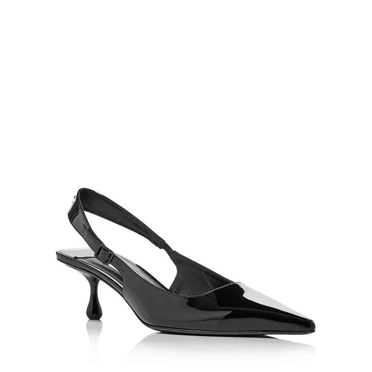 Jimmy Choo Feminino Amel 50 Slingback Scarpins de Salto Gatinho