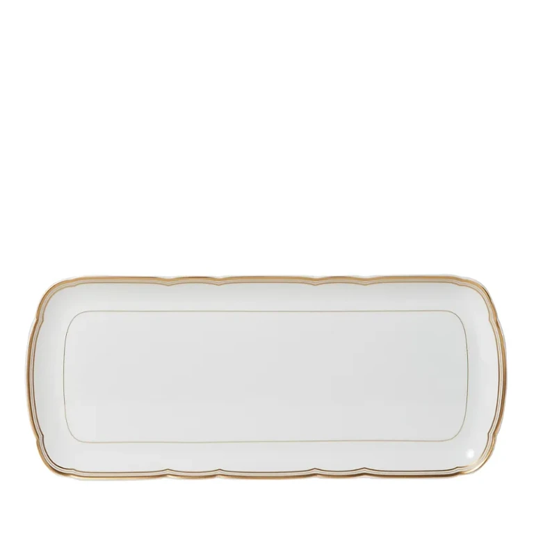 Bernardaud Pompadour Rectangular Cake Platter