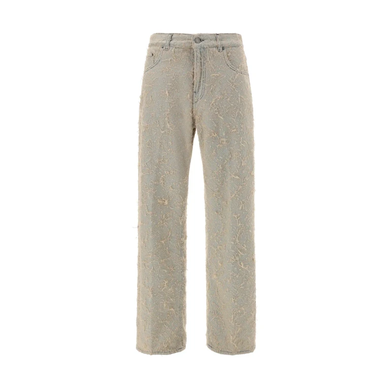 Haikure Jeans With Pilling Effect