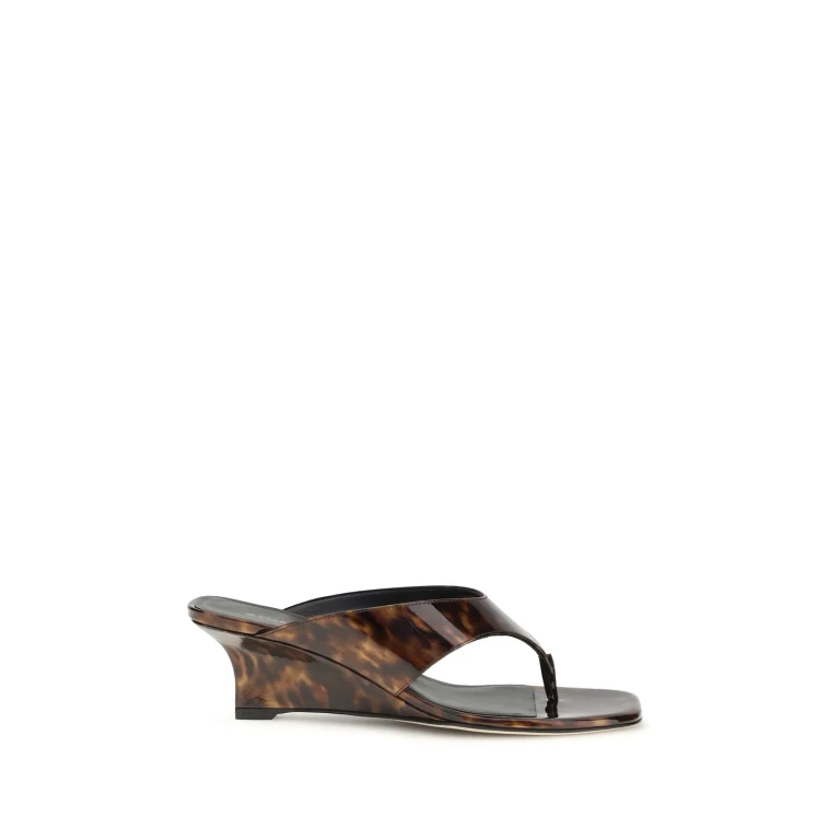 Vinnie Patent Leather Sandal (SN715BLK)