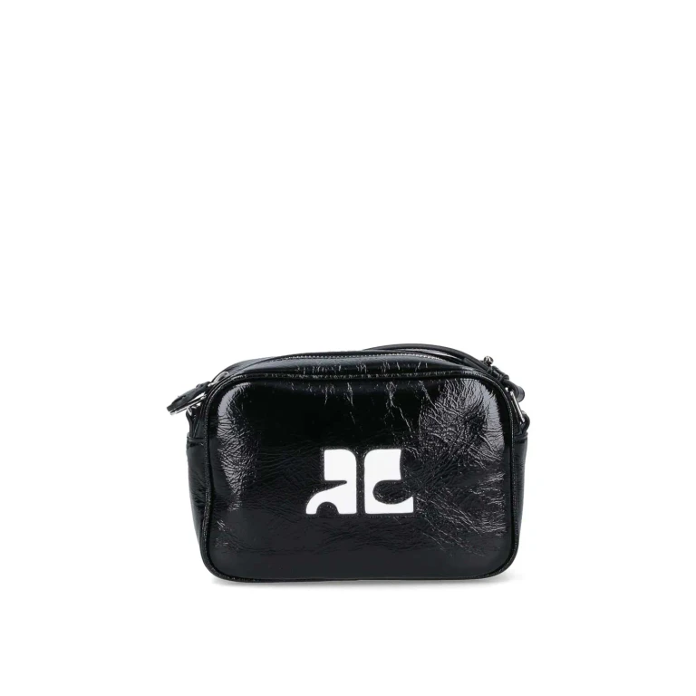 Courreges Sac Porté Épaule - Noir