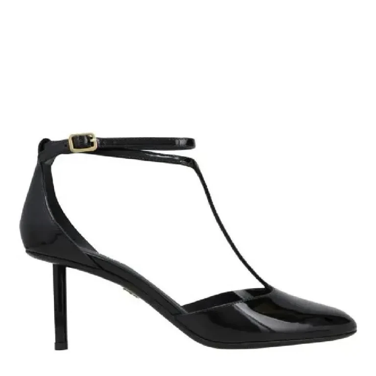 Ferragamo Ankle Strap Leather Shoe