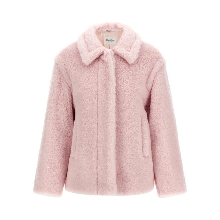 Max Mara Multicolor Alpaca Leather Coat Clothing - Women