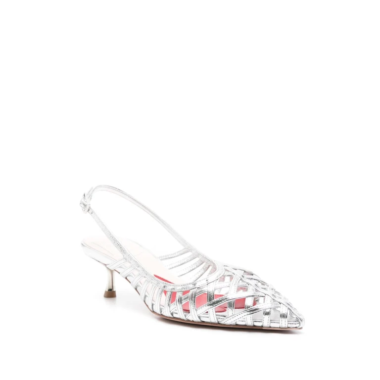 Roger Vivier With Heel Silver Leather - Women