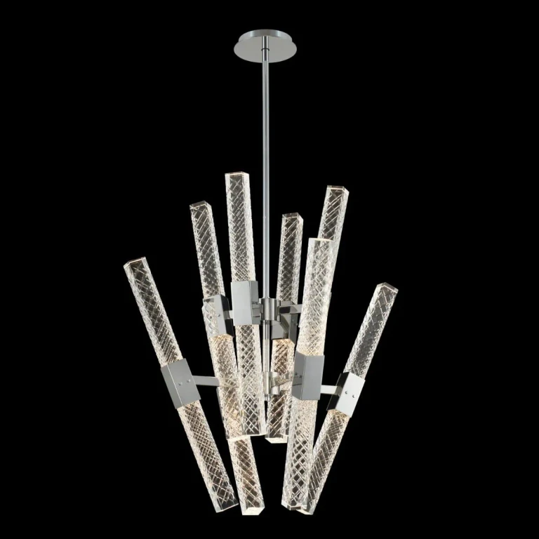 Apollo 26" Contemporary Chandelier in Chrome