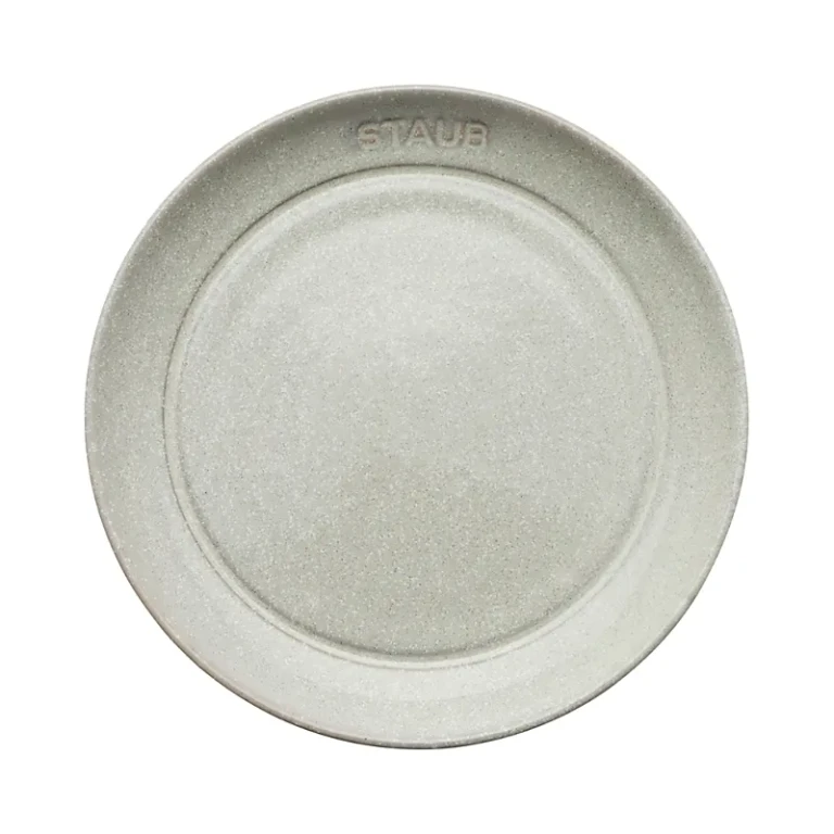 Staub 6 Appetizer Plate, White Truffle, Set of 4