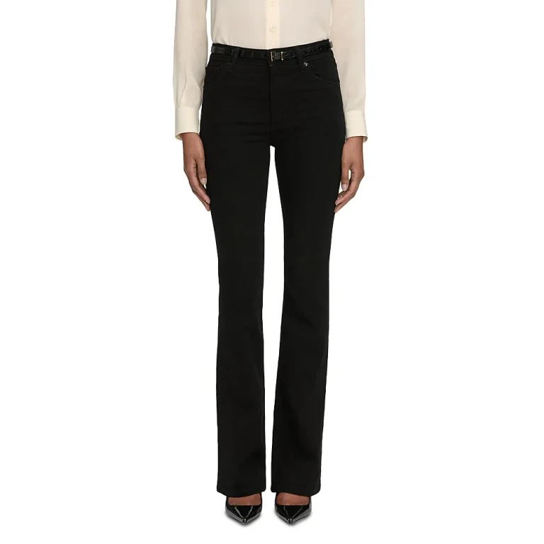 Frame The Reboot High Rise Cropped Bootcut Jeans in Levitate