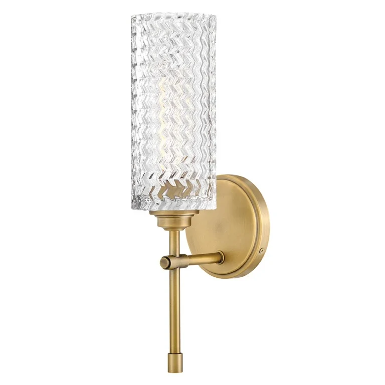 Heritage Brass LED Wall Sconce from the Elle Collection