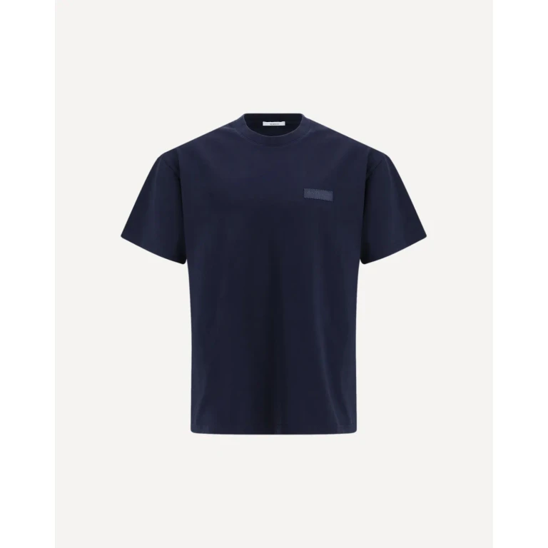 GIVENCHY Cotton T-Shirt with logo patch Male S