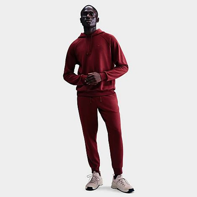 Nike Men's Primary Dri-FIT UV Versatile Jogger Pants in Dark Team Red/Dark Team Red Size: XS