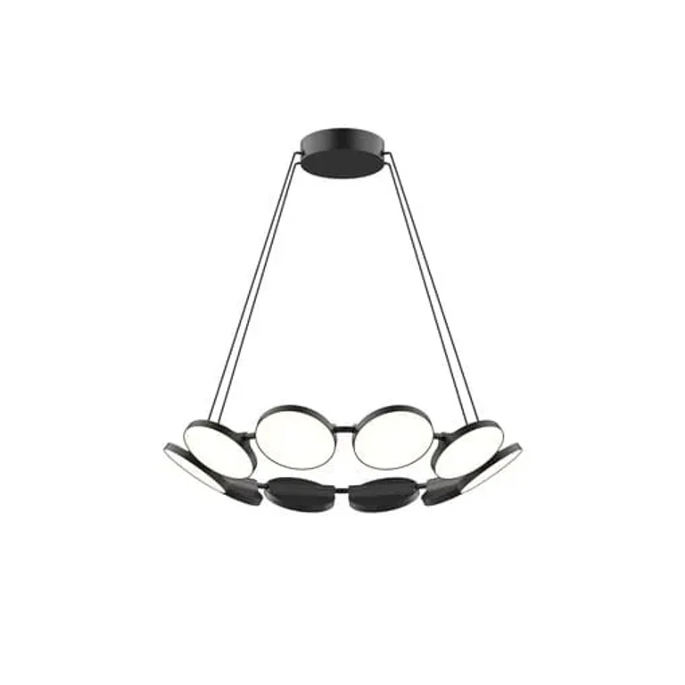 Novel Chandelier in Black