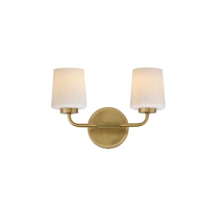 Natural Aged Brass Wall Sconce from the Durham Collection