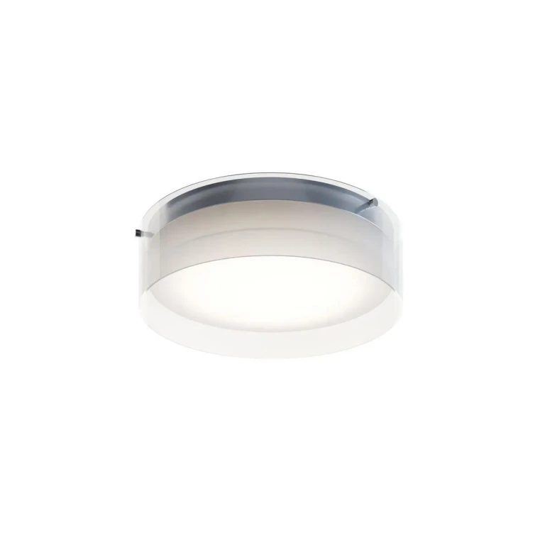 Polished Chrome LED Flush Mount from the Studio Collection