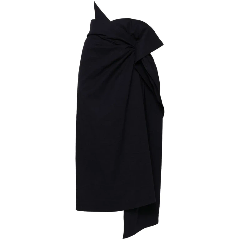 Alexander McQueen Asymmetric Midi Skirt