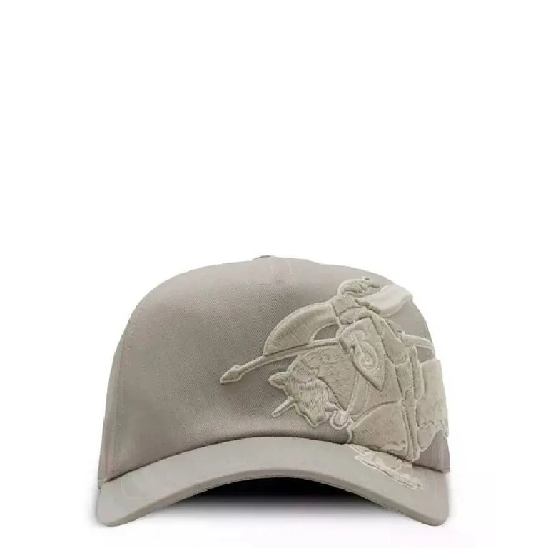 Burberry EKD Crest Gabardine Baseball Cotton Cap