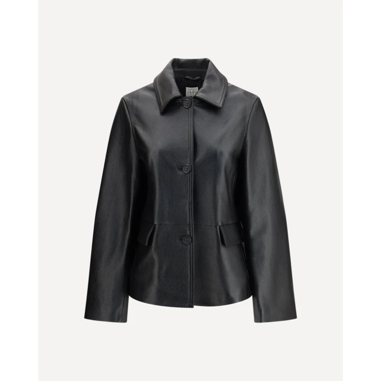 TOTEME Grained leather Jacket Female 36