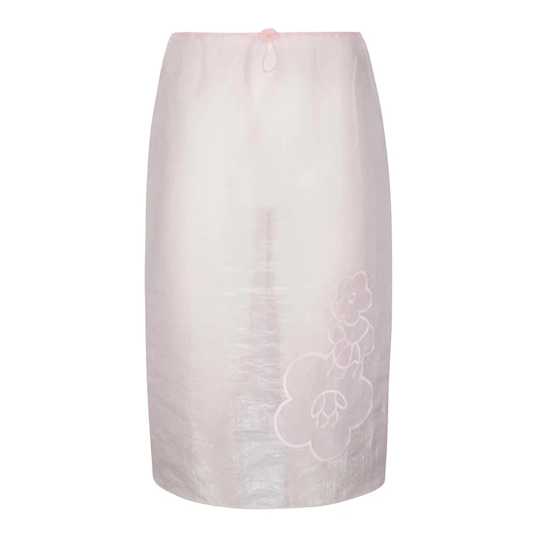 Cecilie Bahnsen Jupe Midi - Rose