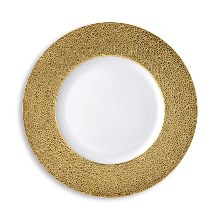 Bernardaud Ecume Gold Service Plate