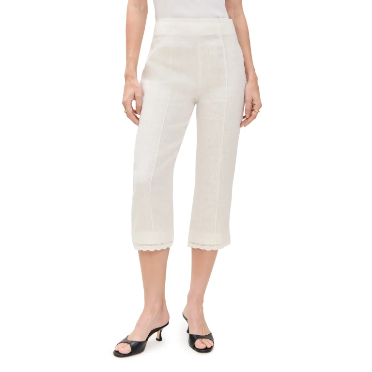 POSSE Effi Capri Pants Cream L