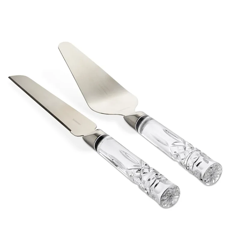Waterford Lismore 2 Piece Cake Knife & Server Set