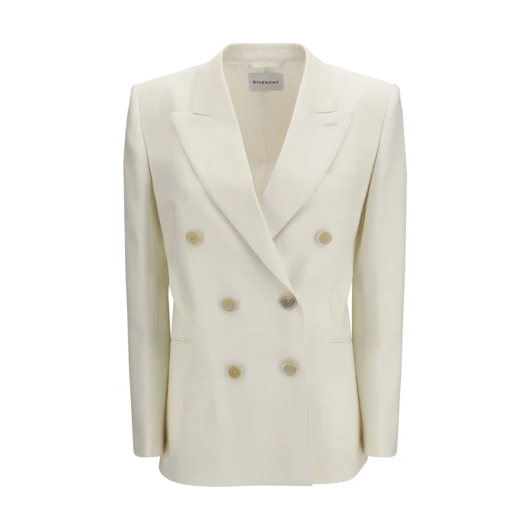 Givenchy Double-breasted Wool And Mohair Jacket
