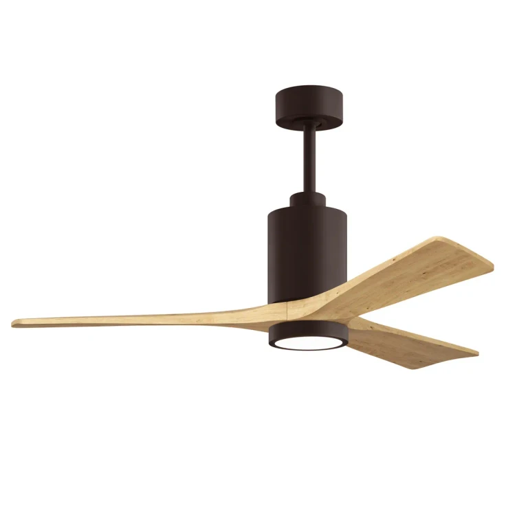 Textured Bronze 52" Ceiling Fan from the Patricia-3 Collection