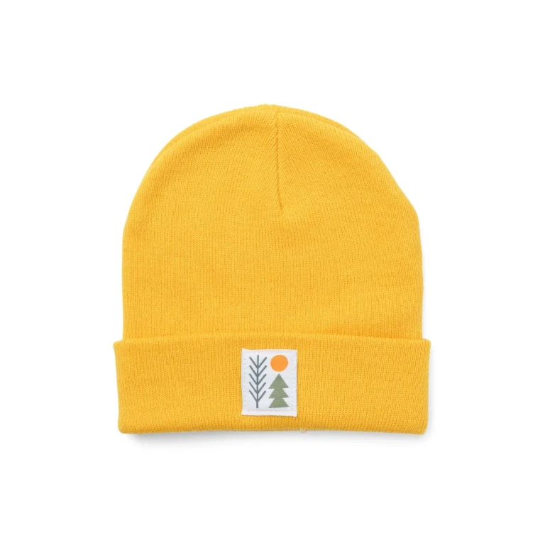 Evergreen Cuffed Beanie | Gold