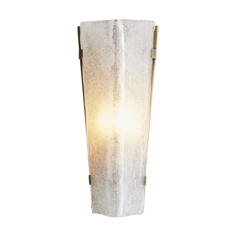 Antique Brass One Light Wall Sconce from the Karina Collection