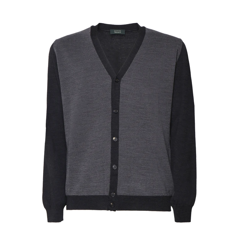 Zanone Cardigan - Gris