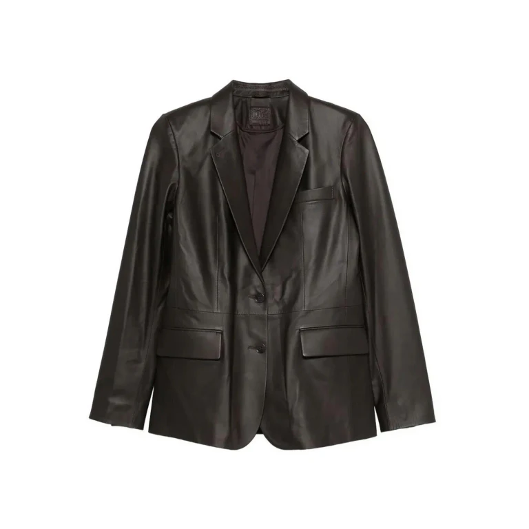 Desa 1972 Blouson En Cuir - Marron