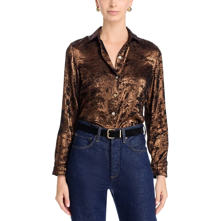 Bella Dahl Shimmer Shirt