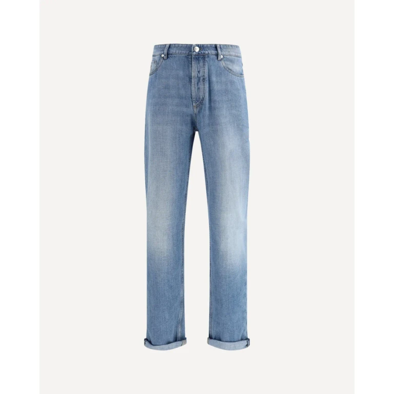 BRUNELLO CUCINELLI Cuffed Jeans Male 46