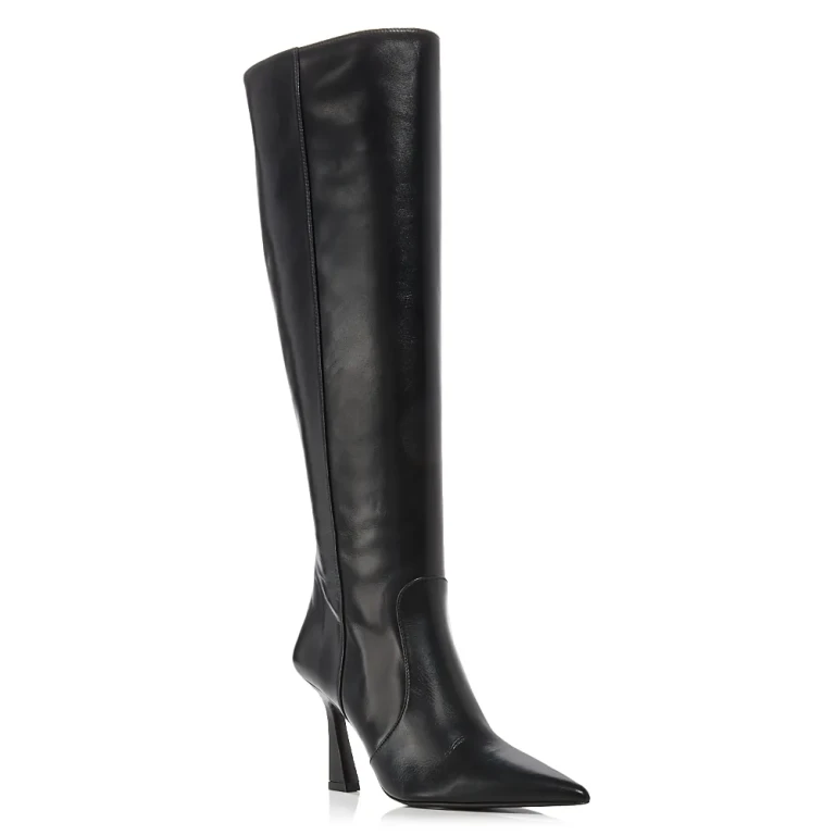 Stuart Weitzman Femme Vinnie 85 Bottes longues en cuir