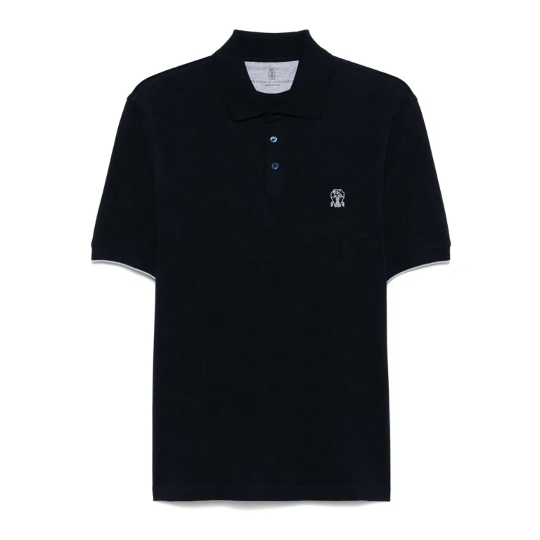 BRUNELLO CUCINELLI - Brunello Cucinelli Silk Polo