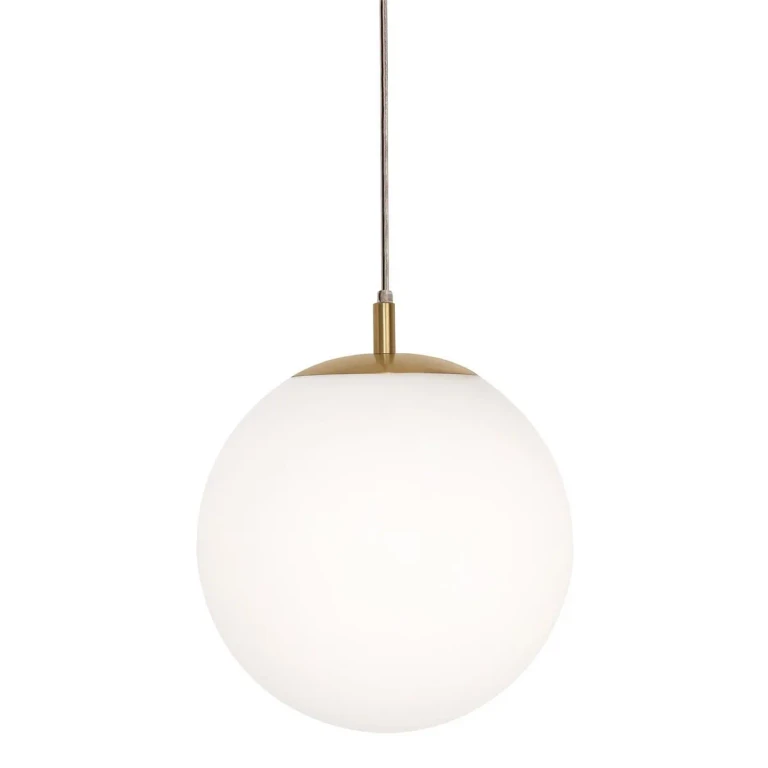 Loretto 1-Light Pendant in Satin Brass