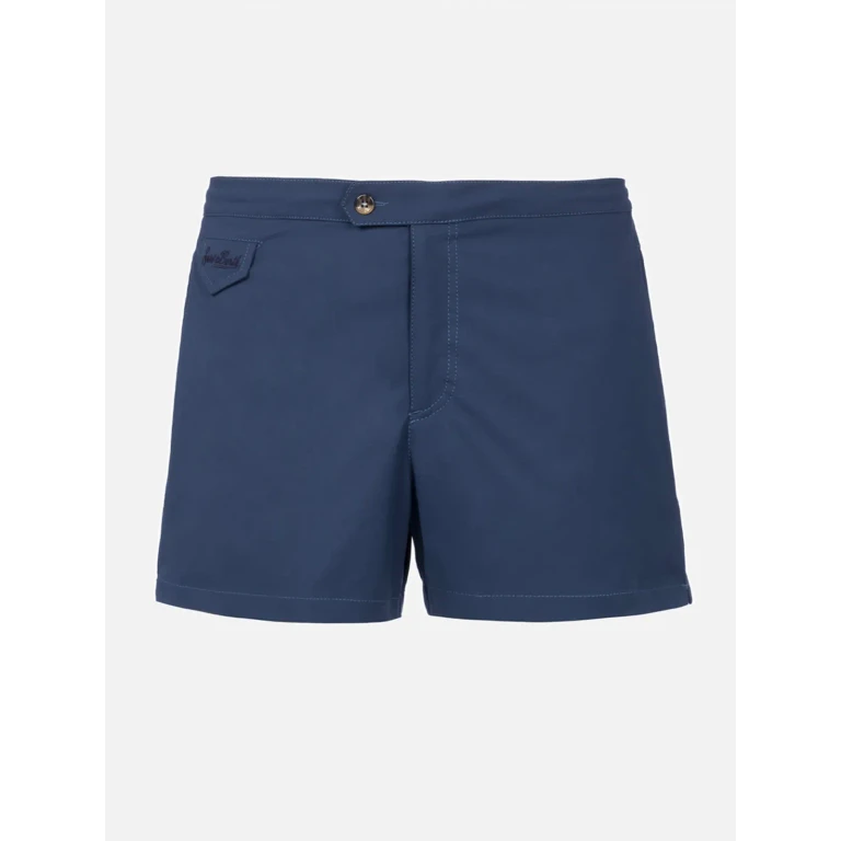 MC2 Saint Barth Harrys Navy Blue Swim Shorts