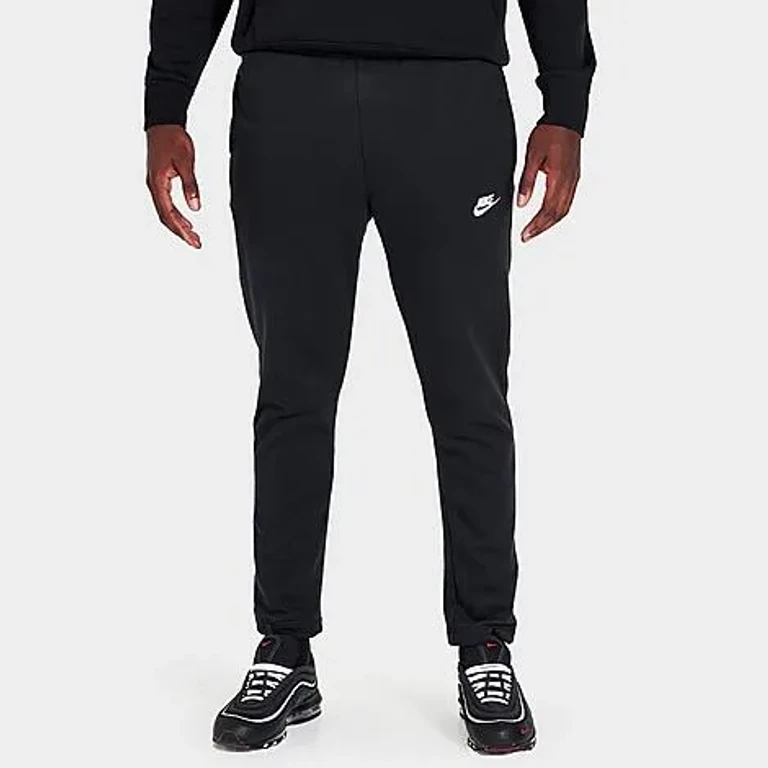 Nike Men's Sportswear Club Fleece Sweatpants in Black/White Size: XS