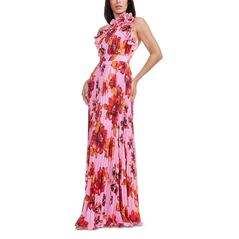 Dress the Population Vida Pleated Evening Gown