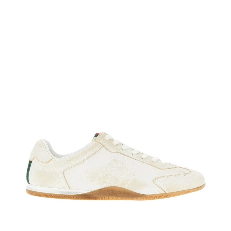 GUCCI 'Gucci Shift' leather sneakers Woman 36