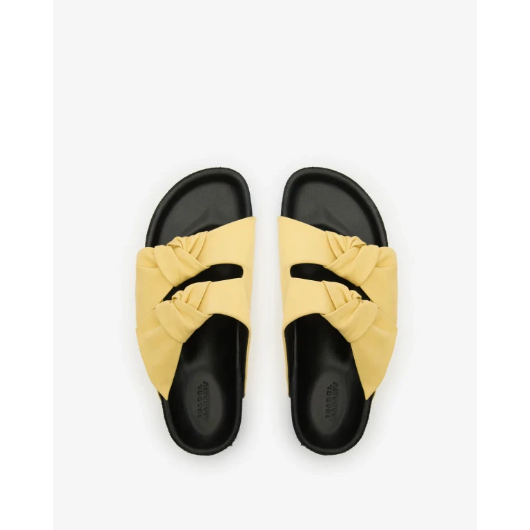 Isabel Marant Lennyo Bow Sandalen - Damen - Butter