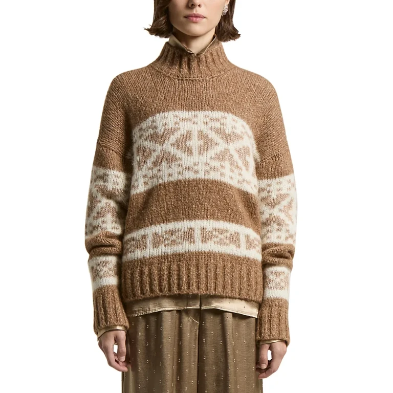 Peserico Mock Neck Sweater
