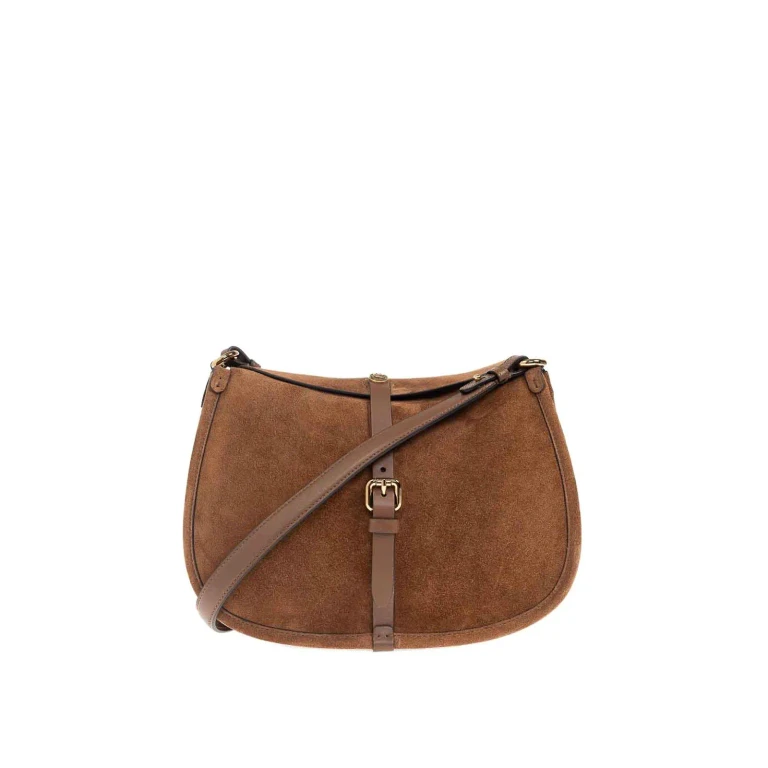 Etro Suede Shoulder Bag