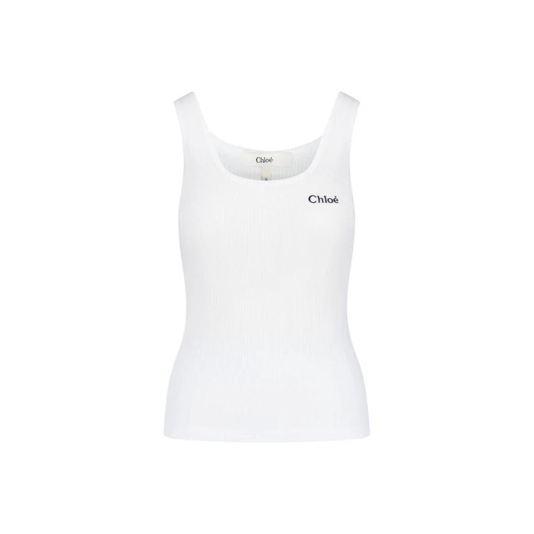 Chloè Top White Cotton - Women